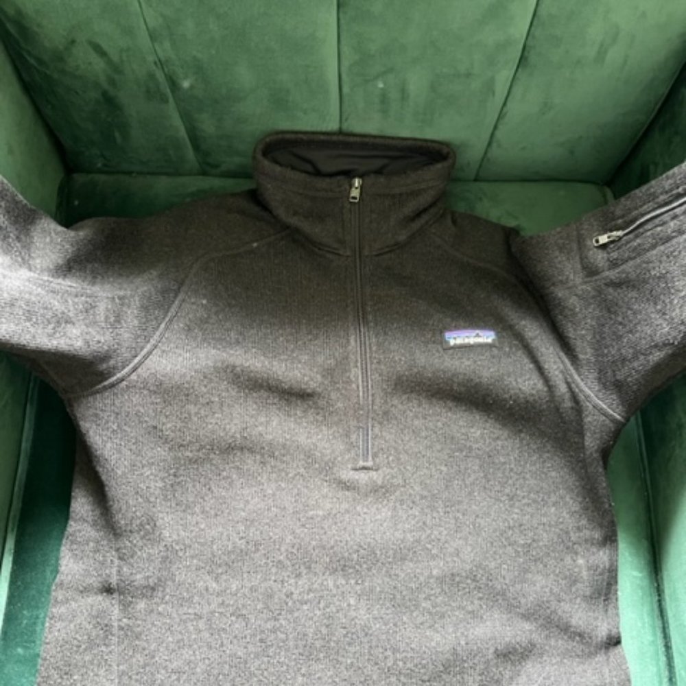 Patagonia Women's Better Sweater® 1/4-Zip Fleece | Size Medium | Black